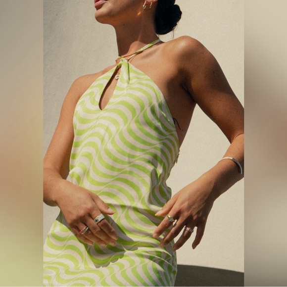 ZARA Satin Dress - Picture 5 of 7